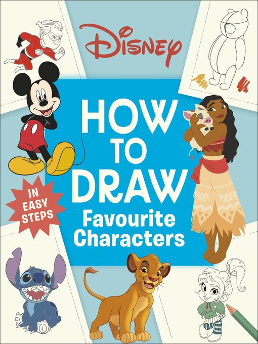 Title details for Disney How to Draw Favourite Characters by DK - Wait list